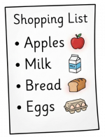 simple shopping list (Small)
